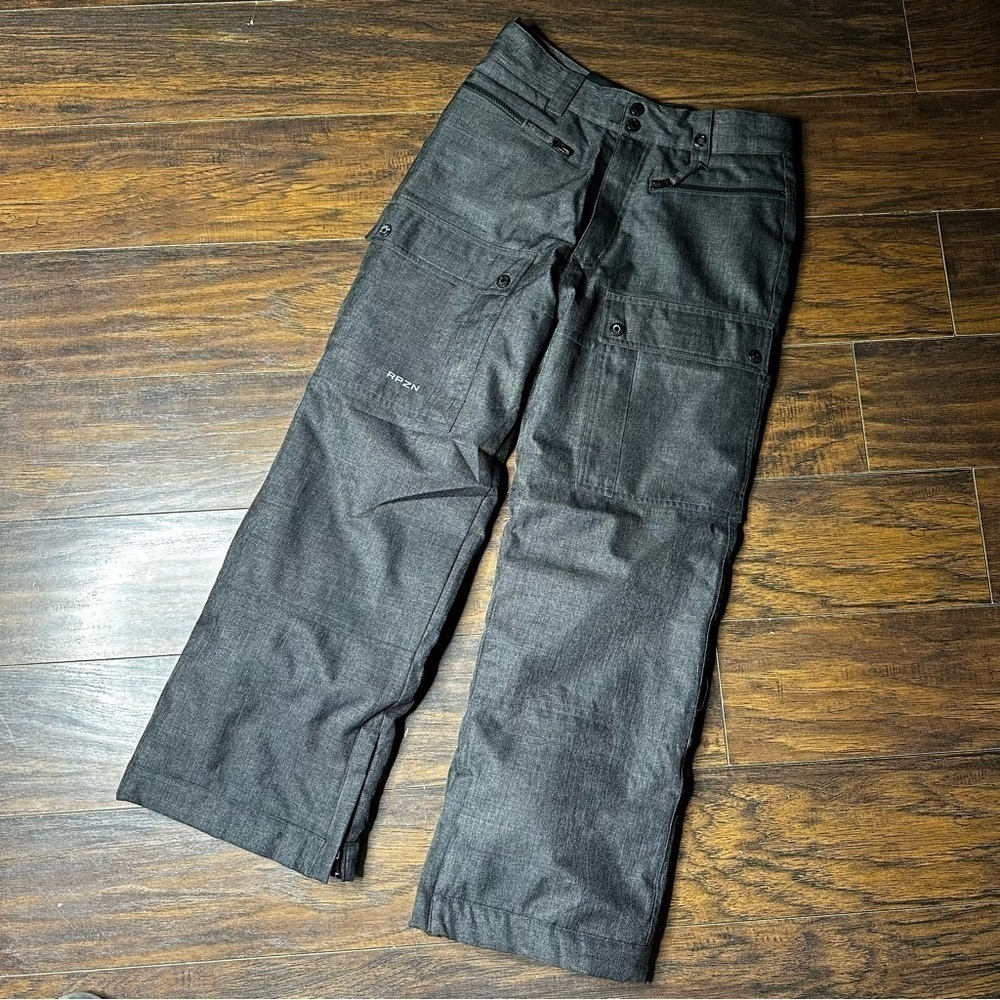Ripzone Canada Gray Winter Outdoor Snow Pants